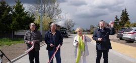 Otwarcie ulicy Krokusowej – nowa inwestycja drogowa w Kole